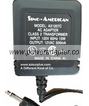 Sino-American A31207C AC ADAPTER 12Vac 0.5A 500mA USED 3.5mm Mon Sino-American A31207C AC ADAPTER 12Vac 0.5A 500mA USED 3.5mm Mon